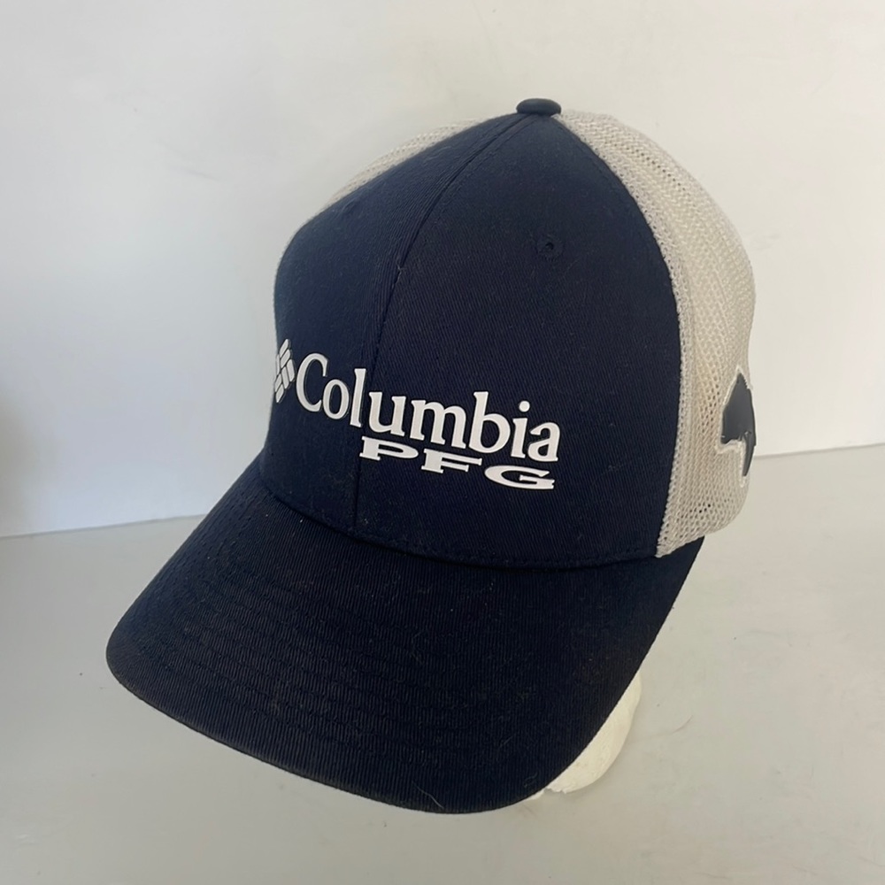 Men’s Navy Columbia PFG Hat  L/XL Hat